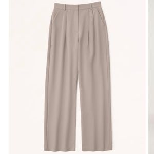 Curve Love A&F Sloane Tailored Pant